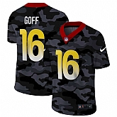 Nike Rams 16 Goff 2020 Camo Salute to Service Limited Jersey zhua,baseball caps,new era cap wholesale,wholesale hats